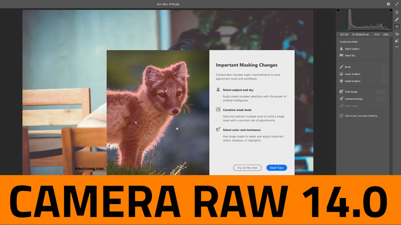 Hướng dẫn tải và cài đặt Adobe Camera Raw 14 Cho MacOS [M1 & Intel]