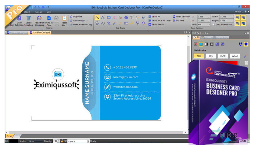 Hướng dẫn tải và cài đặt Business Card Designer Pro 3 – Tạo danh thiếp