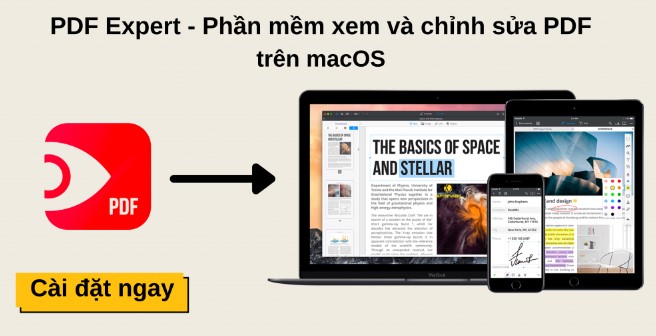 Hướng dẫn tải và cài đặt PDF Expert cho Mac [Universal M1 vs Intel]