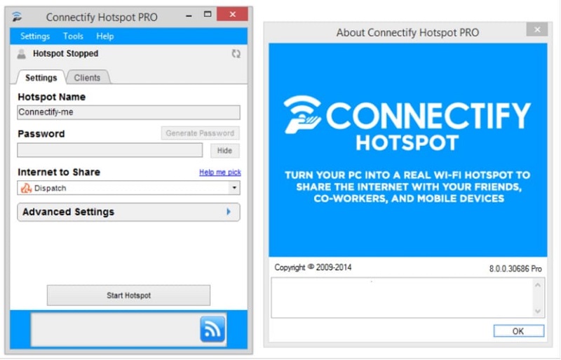 Hướng dẫn tải và cài đặt Connectify Hotspot full crack