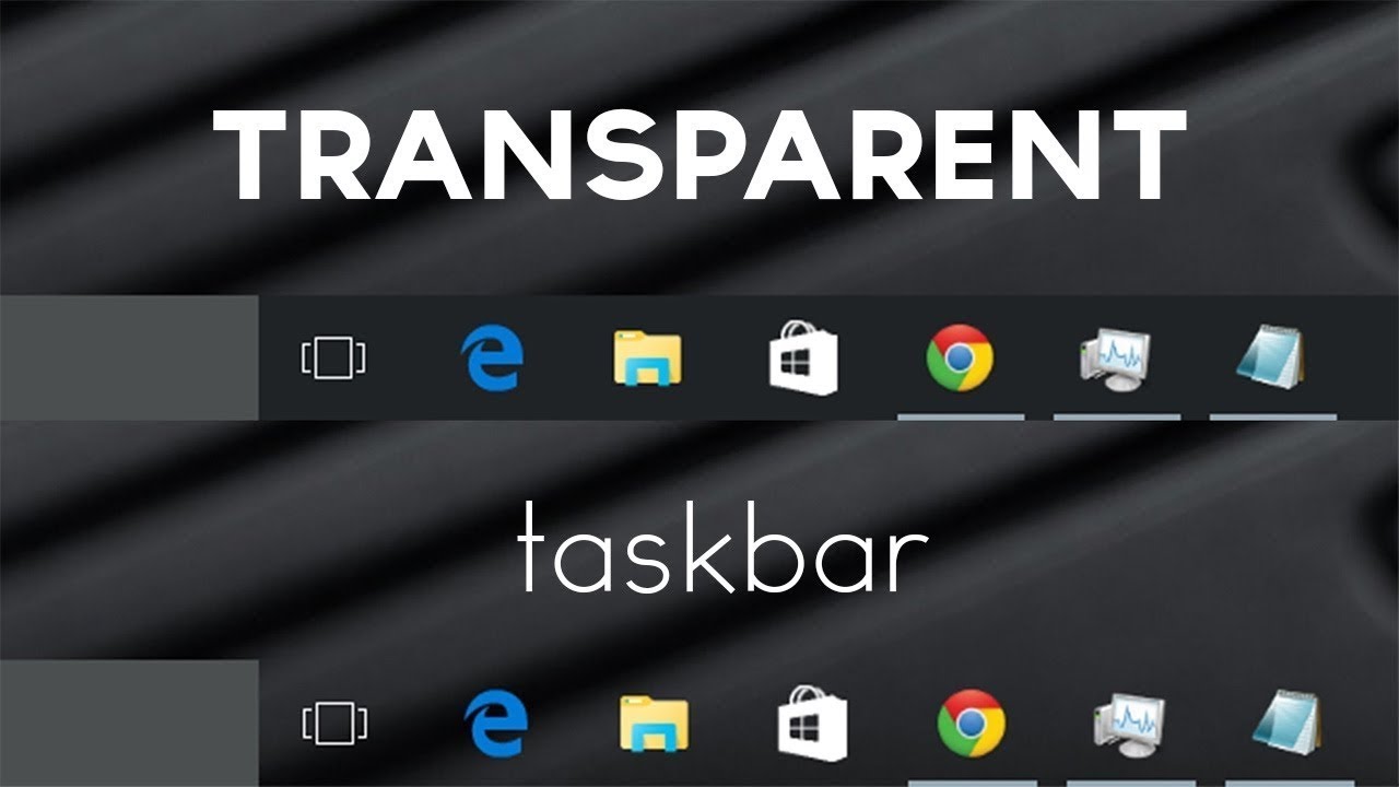 Hướng dẫn tải và cài đặt TranslucentTB Làm Trong Suốt Thanh Taskbar