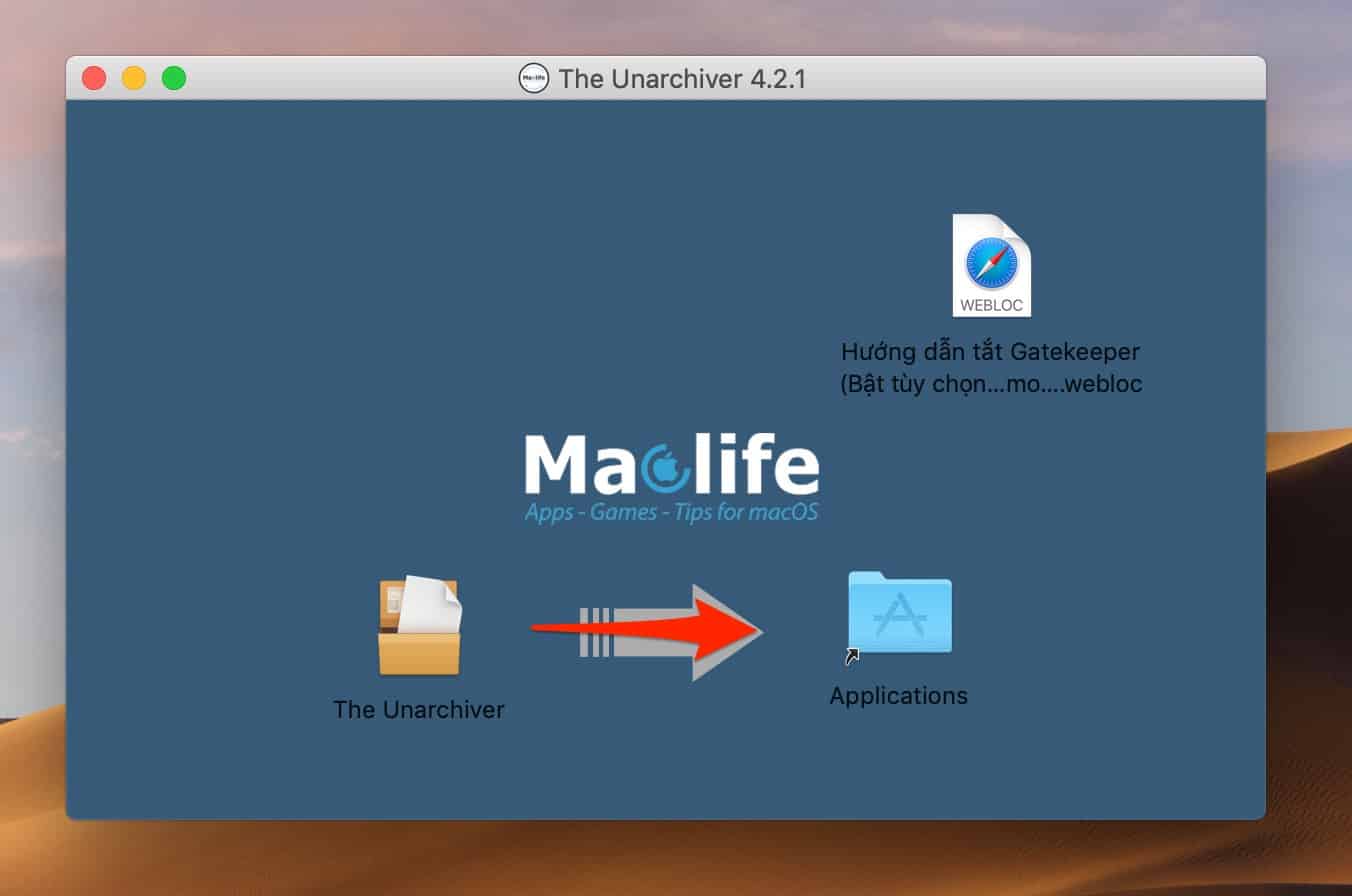 Hướng dẫn tải và cài đặt BETTER ZIP 5 Trên Mac